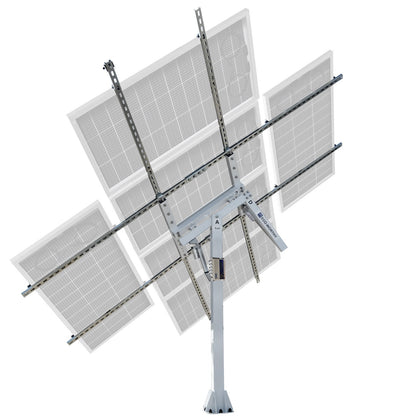 Dual Axis Solar Tracker System - Mounting brackets - ECO - WORTHY