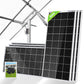 Dual Axis Solar Tracker System - Mounting brackets - ECO - WORTHY
