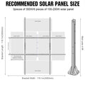 Dual Axis Solar Tracker System - Mounting brackets - ECO - WORTHY
