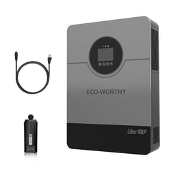Eco-Worthy 10000W Solar Off-grid Split-phase AIO Inverter | 48Vdc to 120Vac/240Vac | 10000W@500V PV Input | UL 1741