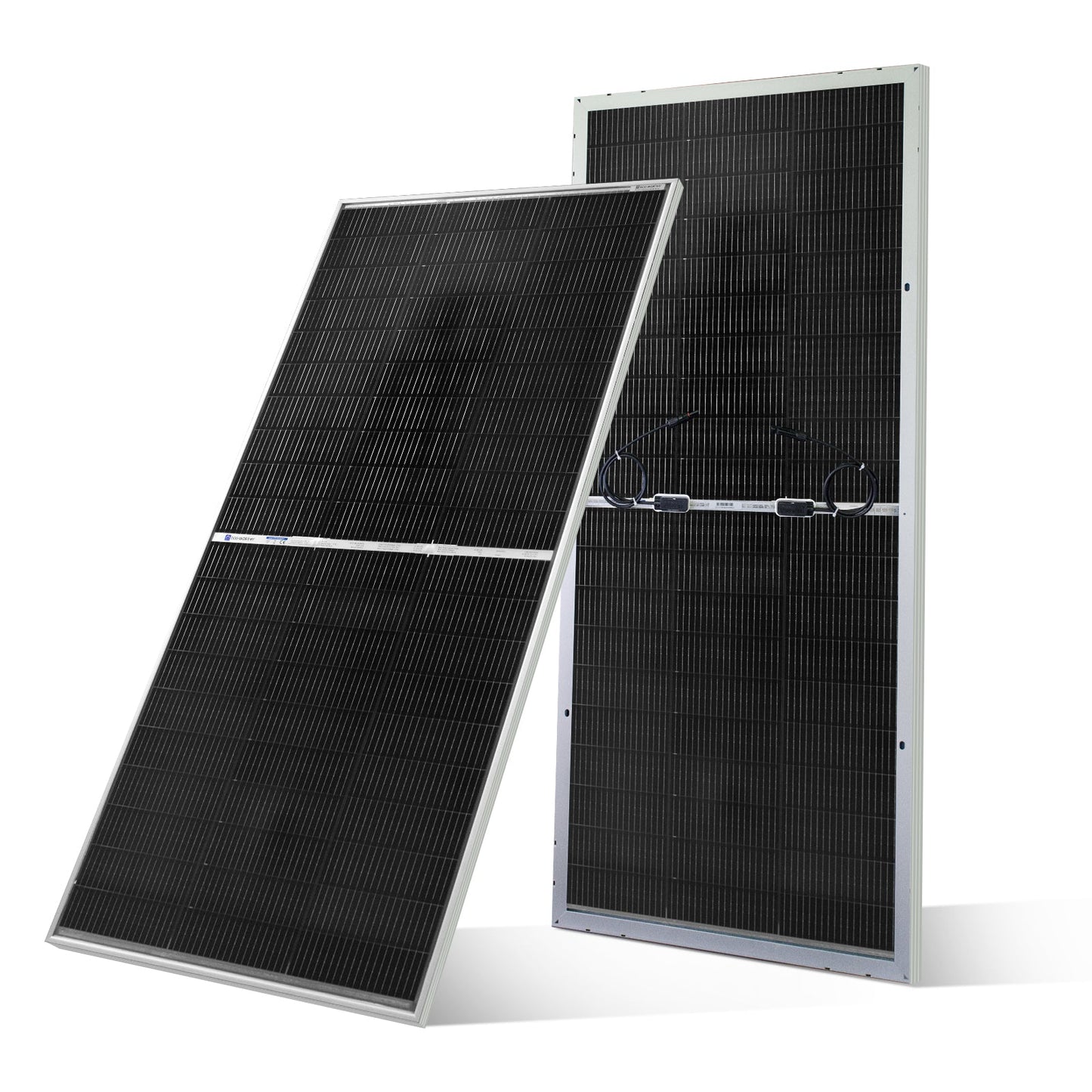 ECO - WORTHY 195W N - Type 18BB Bifacial Solar Panel with 25% High Conversion Efficiency, Ideal for RV, Boat, Roof, Farm,Home & Off - Grid Applications - Solar panel - ECO - WORTHY