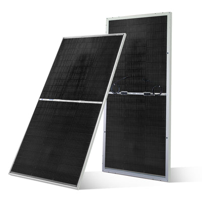 Eco-Worthy 195W N - Type 18BB Bifacial Solar Panel with 25% High Conversion Efficiency, Ideal for RV, Boat, Roof, Farm,Home & Off - Grid Applications - Solar panel - ECO - WORTHY