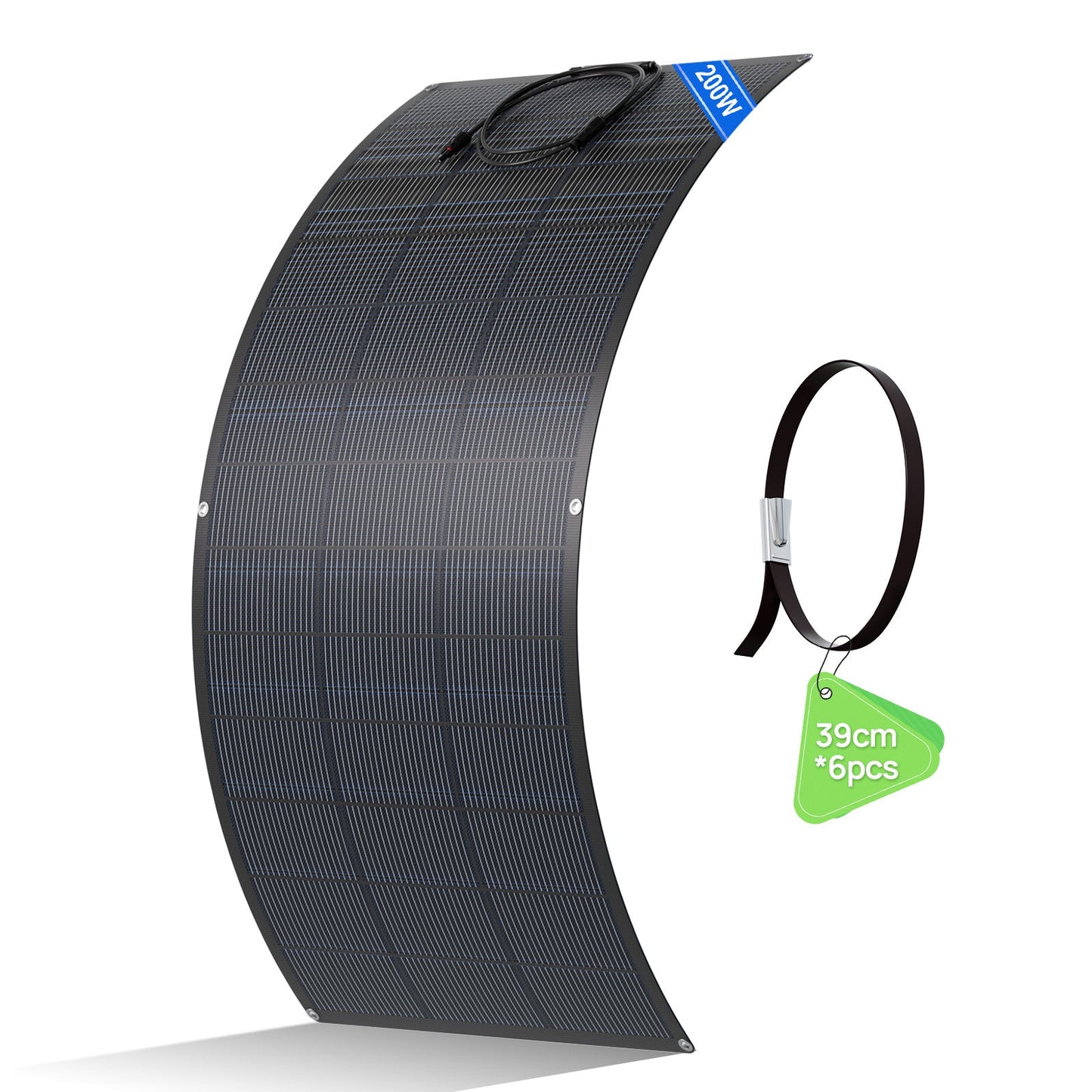 ECO-WORTHY 200W Flexible HJT Solar Panels 18V ETFE 18BB - Solar panel - ECO-WORTHY