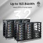 ECO - WORTHY 48V 100Ah Server Rack Battery | 5.12kWh V3 Lithium Battery | UL1973 | UL9540A | CEC - lithium battery - ECO - WORTHY