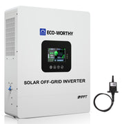 ECO-WORTHY 5000W Solar Off-grid AIO Inverter, 48Vdc to 120Vac, 5500W@500V PV Input, UL1741