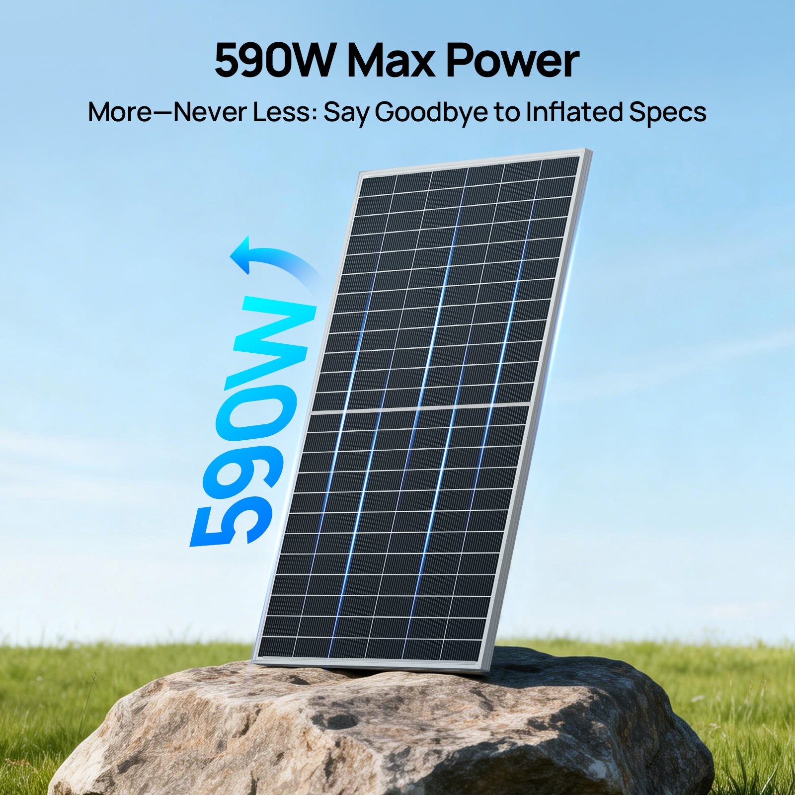 ECO-WORTHY 590W Bifacial N-Type Solar Panels - Solar panel - ECO-WORTHY