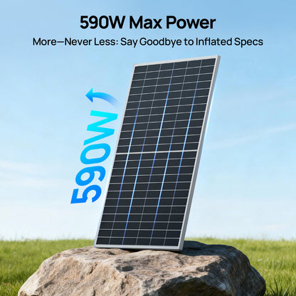 ECO-WORTHY 590W Bifacial N-Type Solar Panels - Solar panel - ECO-WORTHY
