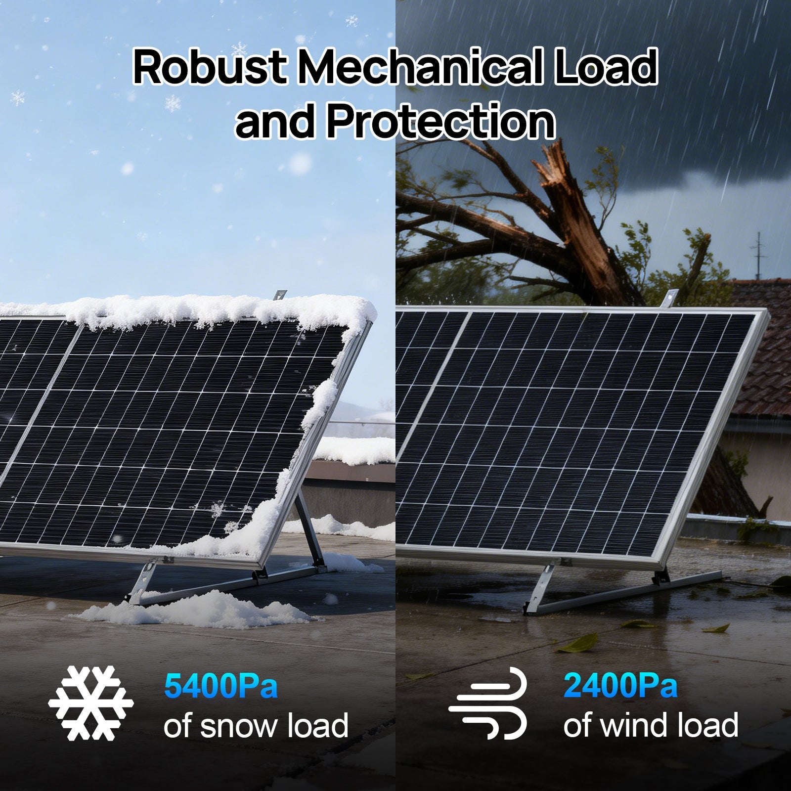 ECO-WORTHY 590W Bifacial N-Type Solar Panels - Solar panel - ECO-WORTHY