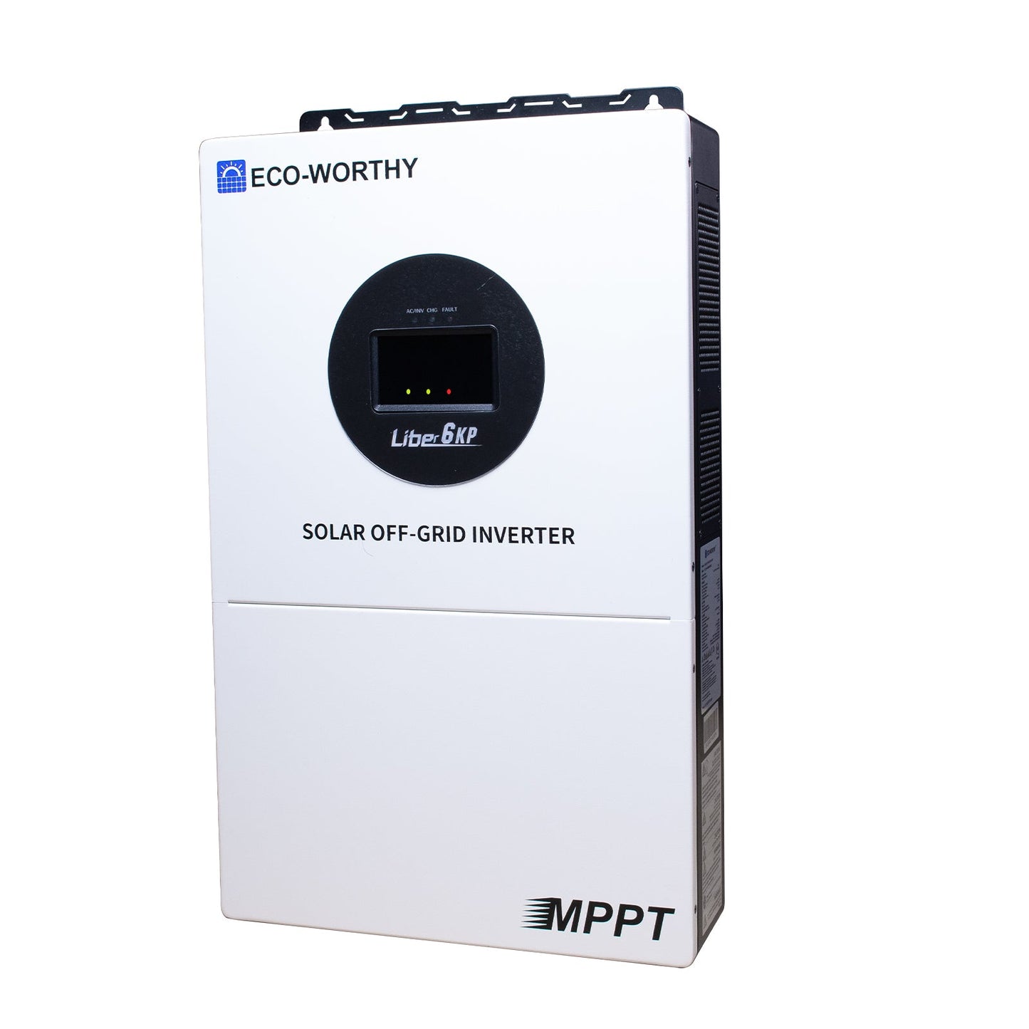 Eco-Worthy 6KW V2 Solar Off-grid Split-phase AIO Inverter, 48Vdc to 120Vac/240Vac, 9kW@500V PV Input - charge inverter - ECO-WORTHY