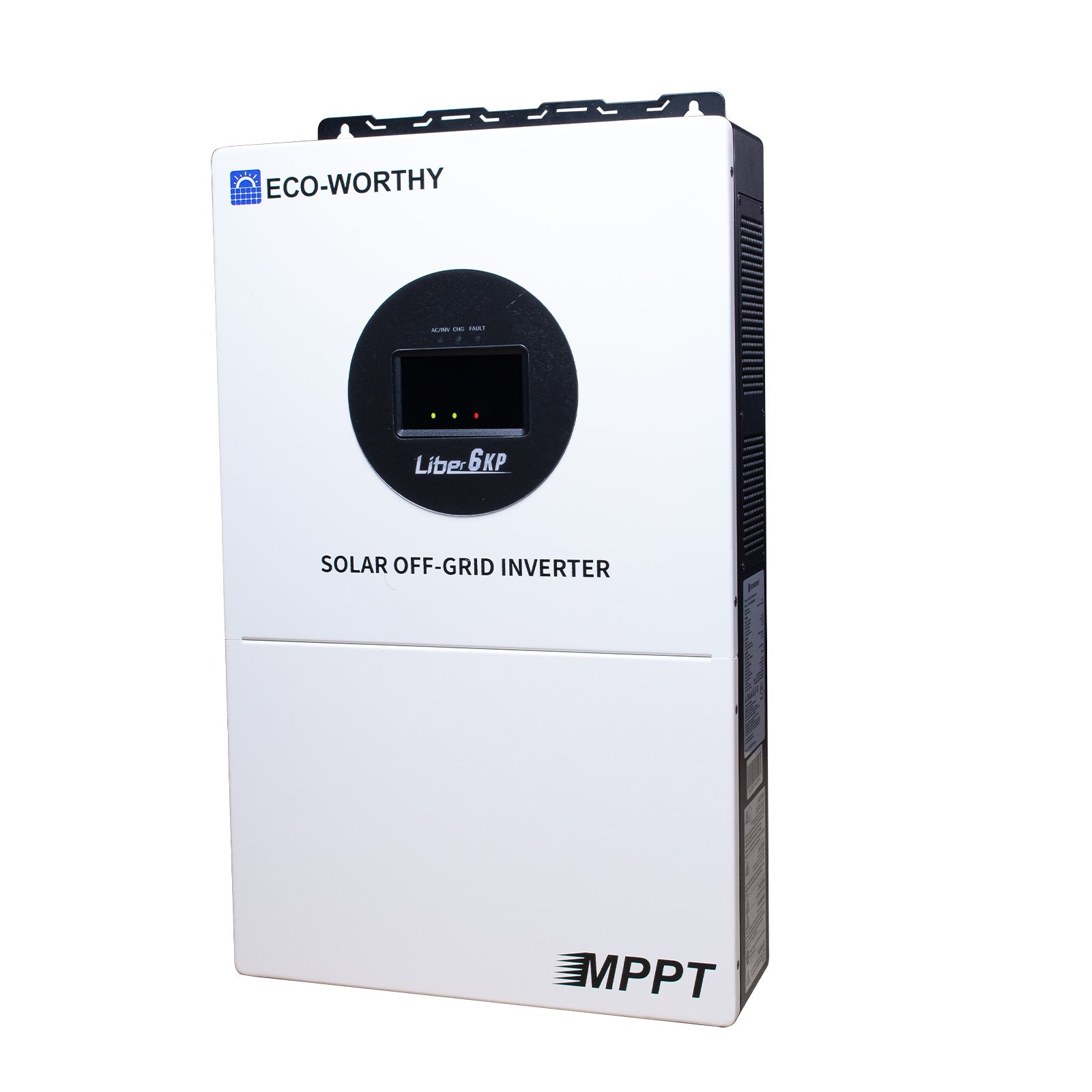 Eco-Worthy 6KW V2 Solar Off-grid Split-phase AIO Inverter, 48Vdc to 120Vac/240Vac, 9kW@500V PV Input - charge inverter - ECO-WORTHY