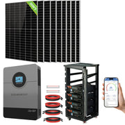 ECO-WORTHY Complete Off-Grid Solar Power System |20.48kWh/61.44kWh Battery | 10000W 120/240V | 5310W/15340W PV