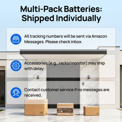 Eco - Worthy Cubix100 48V 100Ah Server Rack Battery | Bluetooth & WiFi | 10 Years Warranty | UL9540 | UL1973 | UL9540A | CEC Listed - lithium battery - ECO - WORTHY