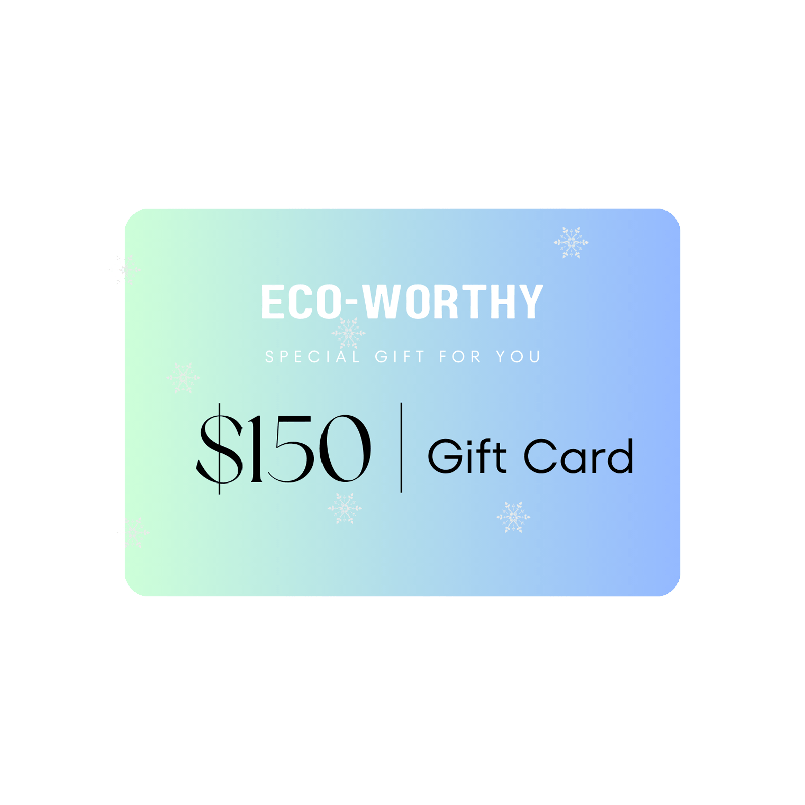 ECO - WORTHY gift card - ECO - WORTHY