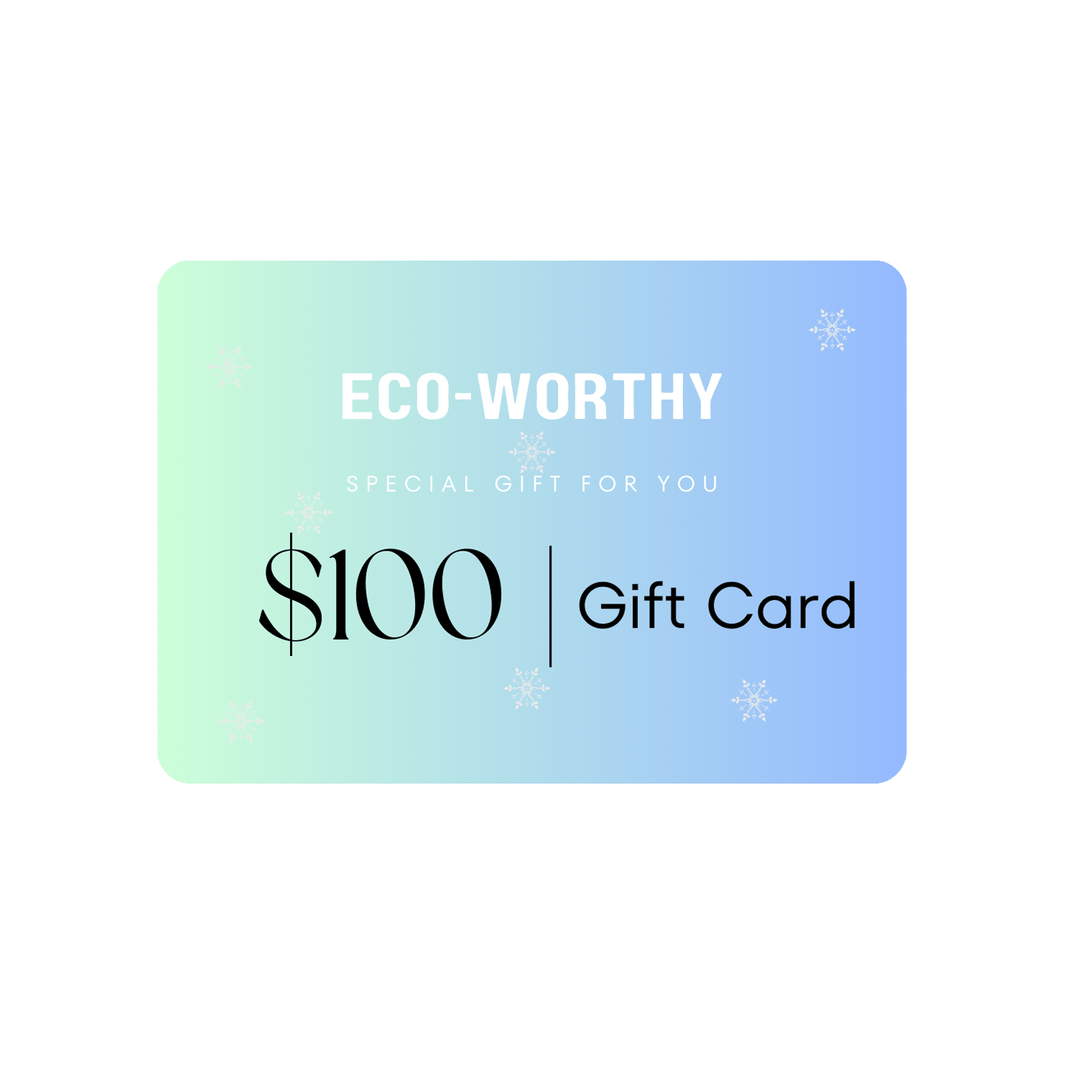 ECO - WORTHY gift card - ECO - WORTHY