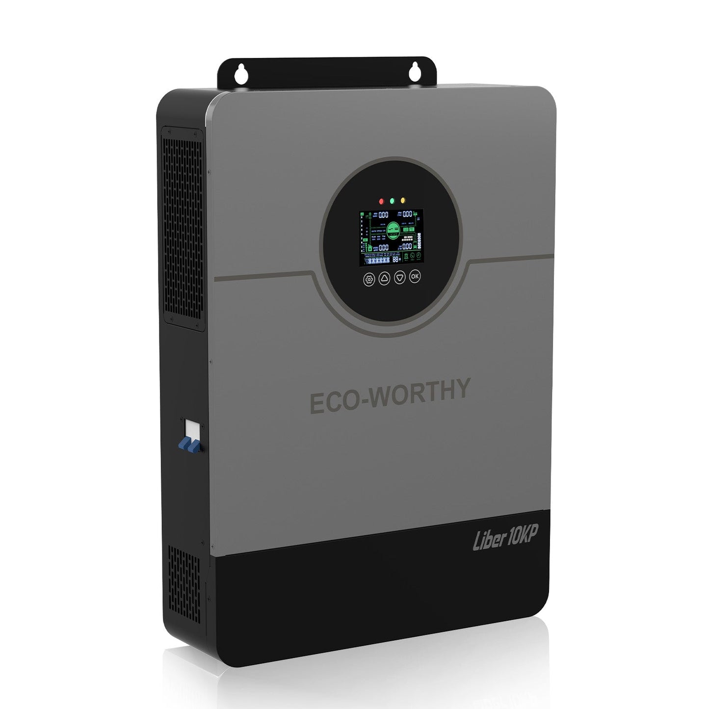ECO-WORTHY Liber 10KP Split-phase AIO Solar Inverter | 48Vdc to 120Vac/240Vac | 10000W@500V PV Input | UL 1741 - charge inverter - ECO-WORTHY