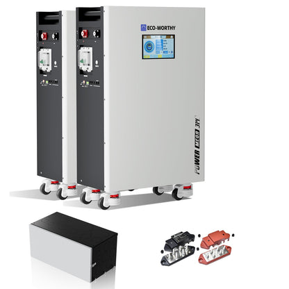 Eco-Worthy PowerMega 314 | 51.2V 314AH Lithium Battery 16kWh | Bluetooth & WiFi | Active Balance - lithium battery - ECO-WORTHY