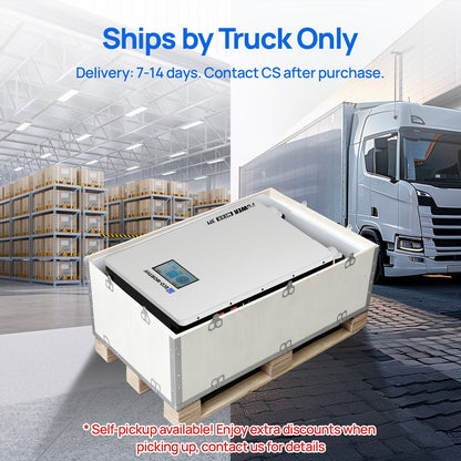 ECO - WORTHY PowerMega 314 Home Backup Power 16.08KWh 51.2V 314Ah Battery+10kW 48V Off Grid Inverter - lithium battery - ECO - WORTHY