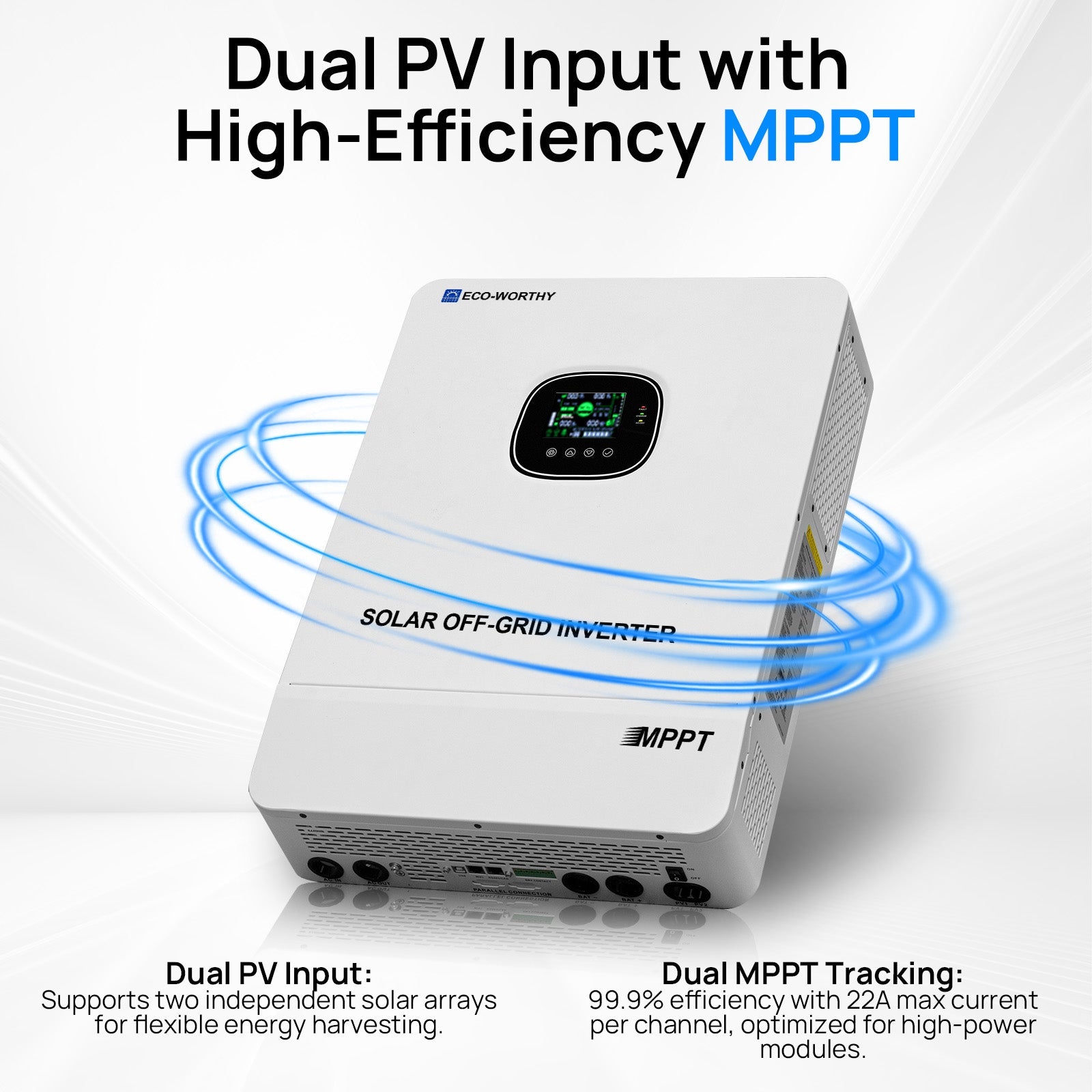 ECO - WORTHY PowerMega 314 Home Backup Power 16.08KWh 51.2V 314Ah Battery+10kW 48V Off Grid Inverter - lithium battery - ECO - WORTHY
