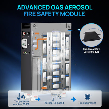 ECO - WORTHY PowerMega | 51.2V 314AH Lithium Battery | Bluetooth & WiFi | Active Balance | 10 Years Warranty - lithium battery - ECO - WORTHY