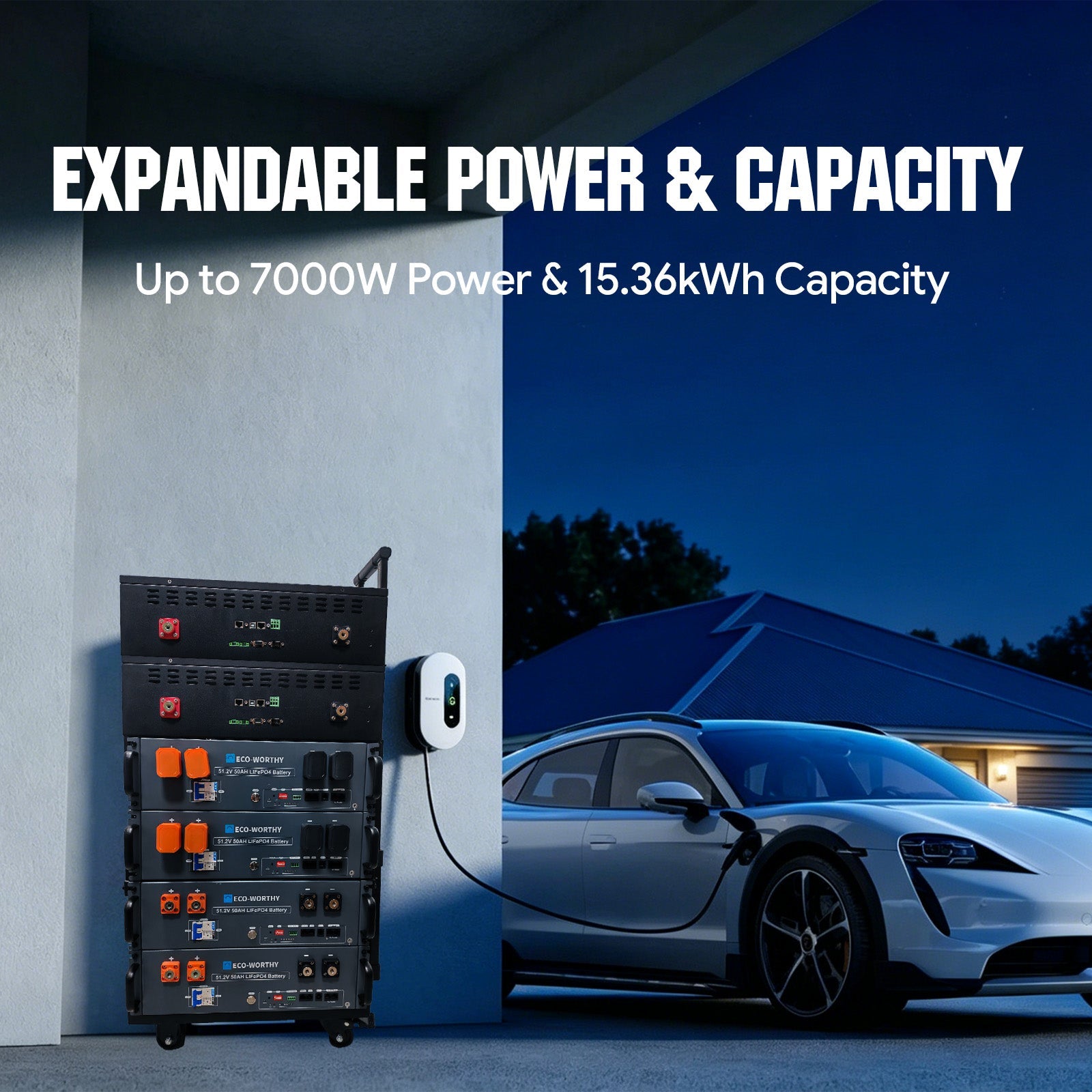 Eco-worthy SL3500 stackable power station - ECO-WORTHY