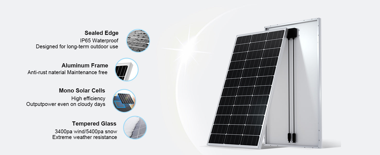 Kit solaire 1000w autonome hybride 3KVA 24v-230v stockage 3600wh AP5-Pack  995-defaultCombination