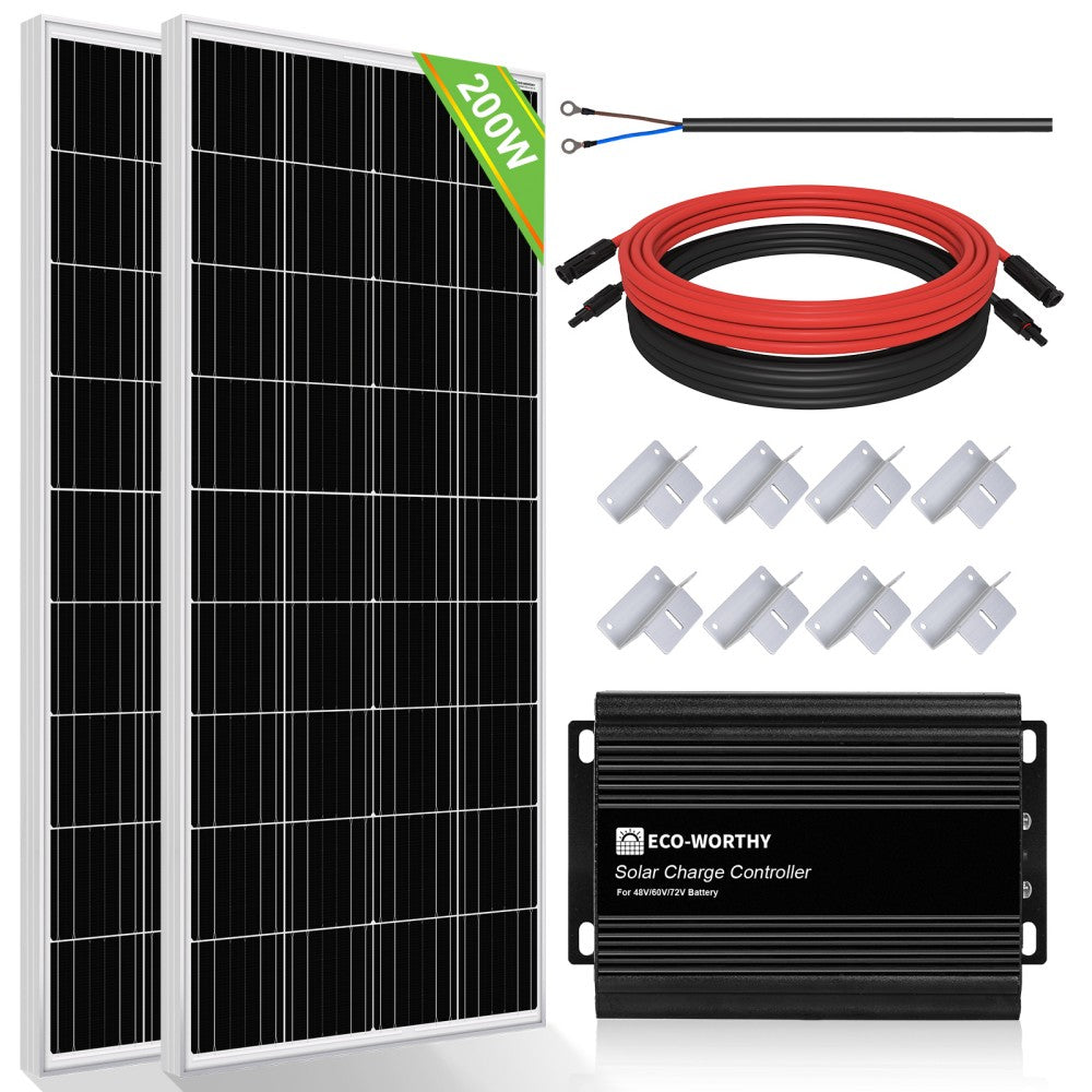 ecoworthy_golf_cart_100W_solar_panel_kit_2