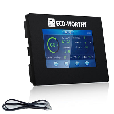 ESM100 Battery Monitor For 48v 100ah Server Rack Battery(Version3) and 48V 50ah Sever Rack Battery - battery accessories - ECO - WORTHY