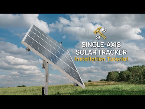 Single Axis Solar Tracker System