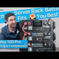 ECO-WORTHY Cubix 100 Pro | 48V 100AH Server Rack Battery | Bluetooth & WiFi | Low-Temp Charge | 10 Years Warranty
