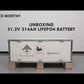 ECO-WORTHY 51.2V 314Ah LiFePO4 Battery| Solar Battery Backup for home | Wall Mount