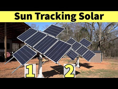 Dual Axis Solar Tracker System