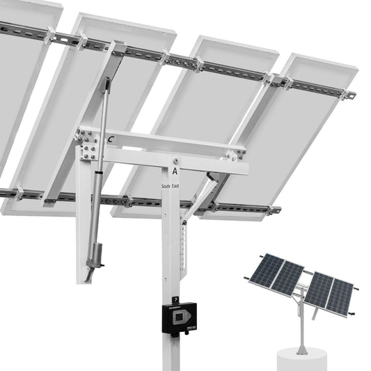 Single Axis Solar Tracker System - Mounting brackets - ECO - WORTHY