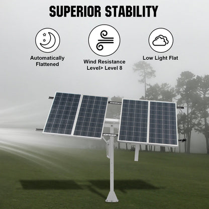 Single Axis Solar Tracker System - Mounting brackets - ECO - WORTHY