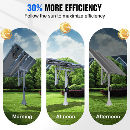 Single Axis Solar Tracker System - Mounting brackets - ECO - WORTHY