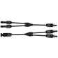 12AWG 1 Pair Solar MC4 Y Parallel Branch Connectors MFF&FMM Pair - wirings - ECO - WORTHY
