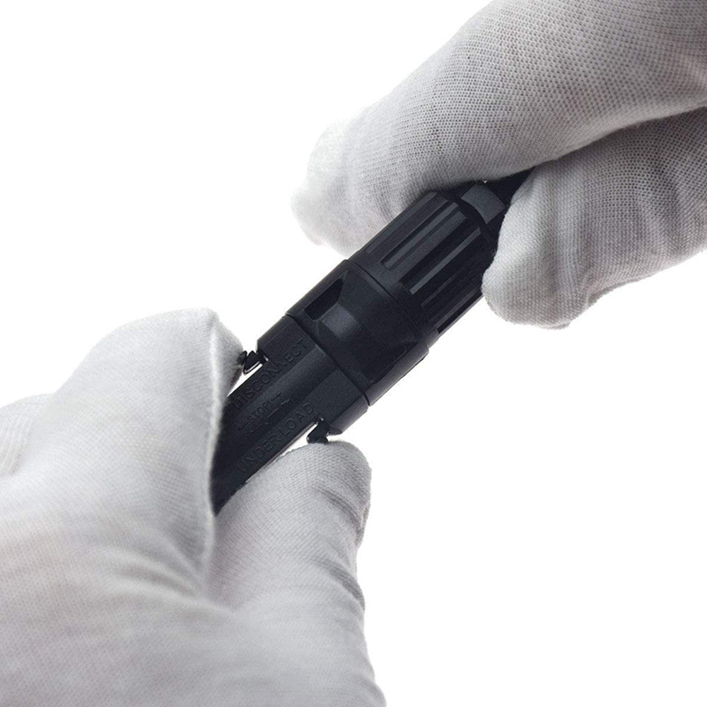 12AWG 16.4FT Solar Extension Cables Wires with Female and Male MC4 Connectors - wirings - ECO - WORTHY