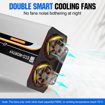 3000W Off Grid Pure Sine Wave Inverter 24V to 110V - INVERTER - ECO - WORTHY