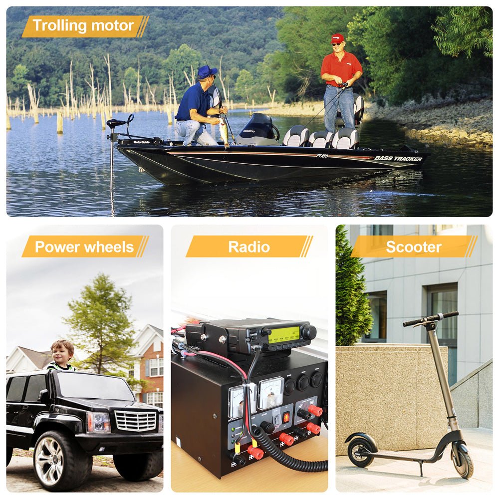 B2B - LiFePO4 12V 10Ah Lithium Iron Phosphate Battery - lithium battery - ECO - WORTHY