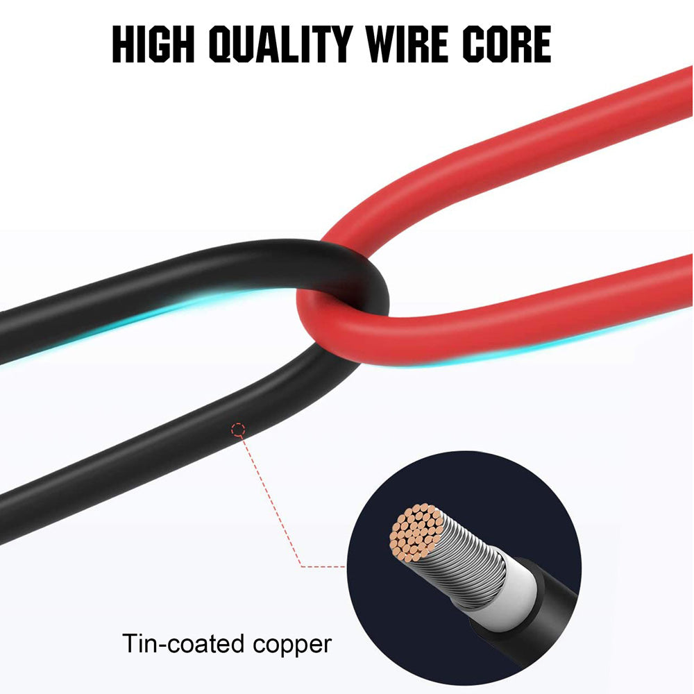 6AWG (16mm²) 13 Inch Battery Interconnect Cable