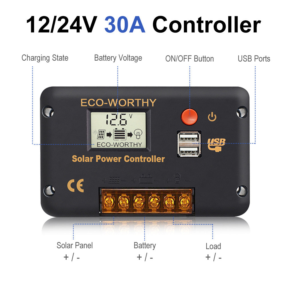ecoworthy_12V_24V_30A_solar_charge_controller_PWM1012