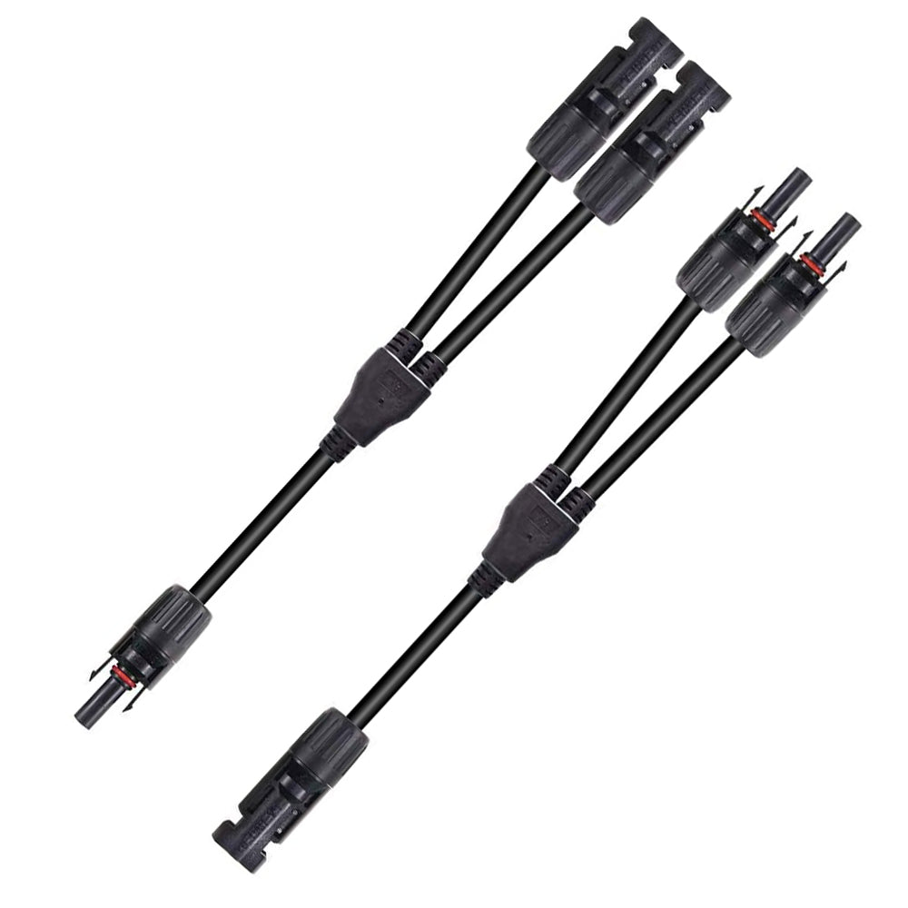 12AWG 1 Pair Solar MC4 Y Parallel Branch Connectors MFF&FMM Pair